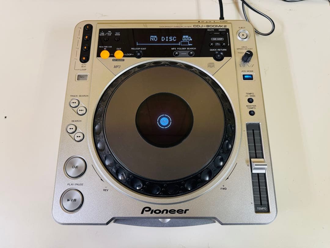 Pioneer CDターンテーブル CDJ-800MK2 パイオニア　③