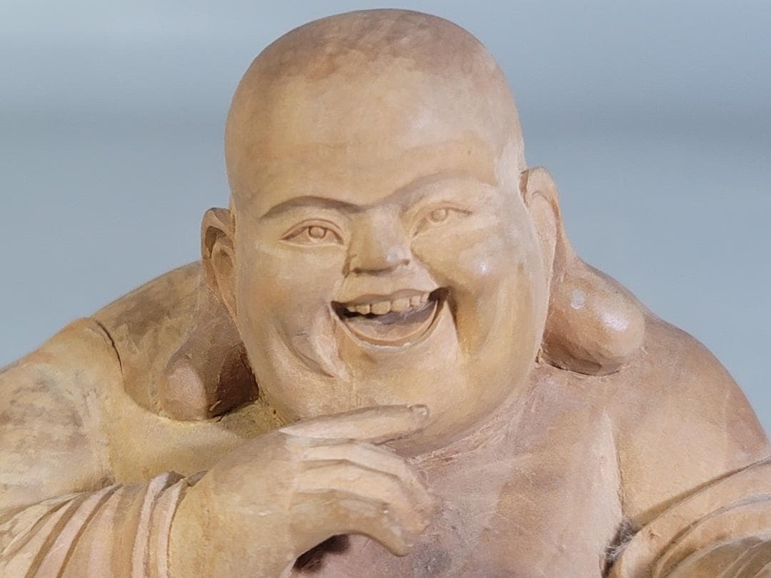 香木 白檀 刻 布袋 361.5g 保証