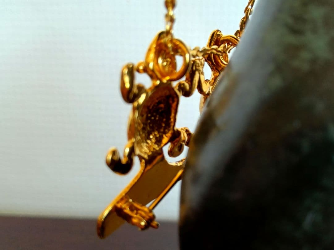 底値 シルバー925 GP レプロサ製ワカス ブローチ/ペンダントトップ/置物