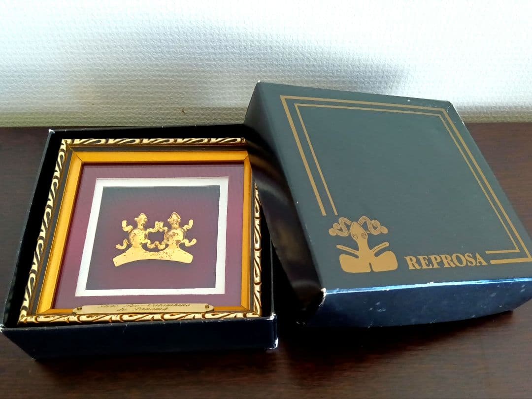 底値 シルバー925 GP レプロサ製ワカス ブローチ/ペンダントトップ/置物