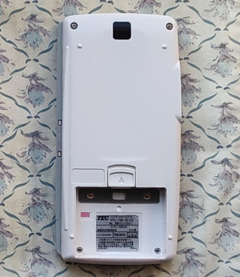 10ヶ月のみ使用品！TEC整備品！東芝TEC・HTL-100ハンディターミナル➋