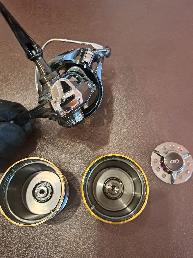 [状態良]ダイワ 21サーフベーシア45QD RCSサーフスプール付きゴメクサス