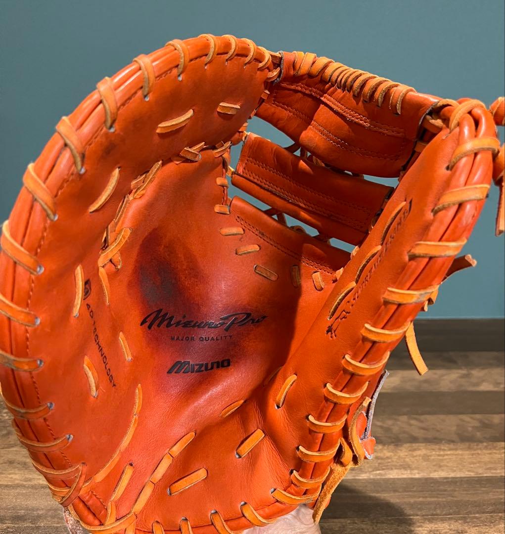 野球グローブ　硬式　ミズノプロ　ファーストミット　左投げ　サウスポー 旧ラベル
