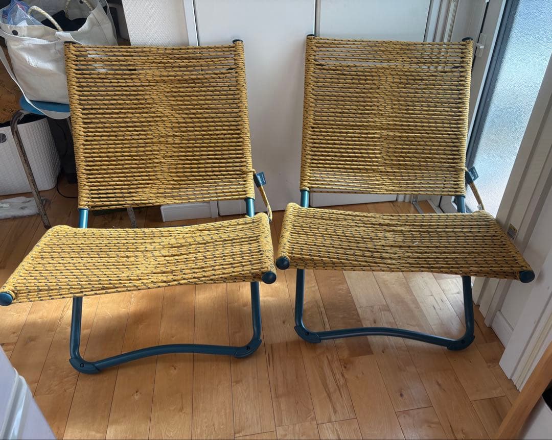 ＲＥＩ　新品の未使用　アウトドアチェア 2脚セット　ローチェア