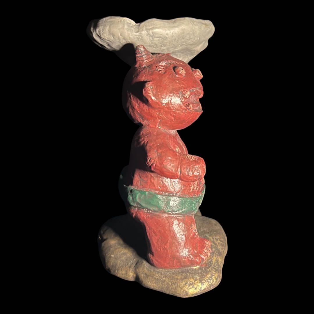 《激レア》セトクラフト 2005年 赤鬼 大 置物 小物入れ