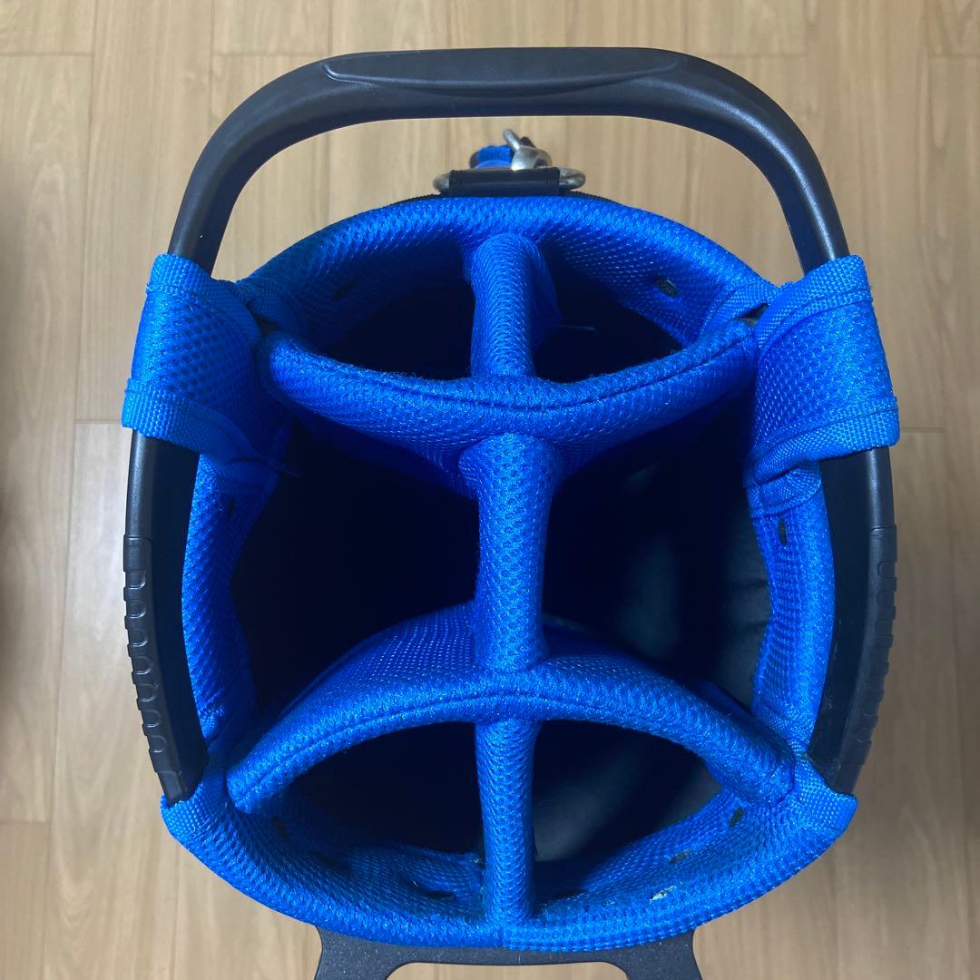 ジェイリンドバーグ J.LINDEBERG キャディバッグ ブラック/ブルー