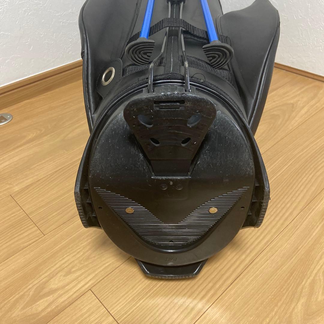 ジェイリンドバーグ J.LINDEBERG キャディバッグ ブラック/ブルー