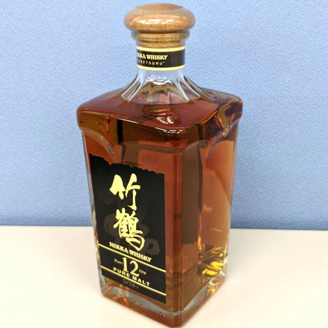 ニッカ　竹鶴12年　ピュアモルト　660ml　40%　箱なし⑨