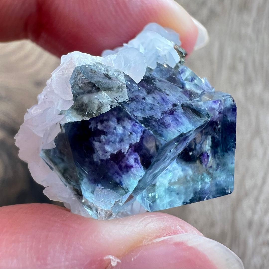 フローライト パイライト F2 カルサイト 共生 鉱物 標本 原石