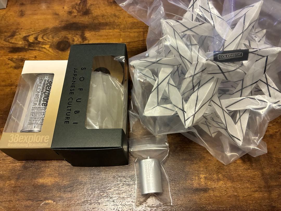 COLONISTA 38 exploreコラボ　スケルトン　4点セット