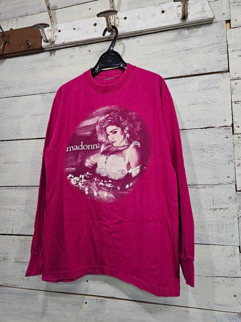 希少 1985 ヴィンテージ virgin tour マドンナ バンドTシャツ