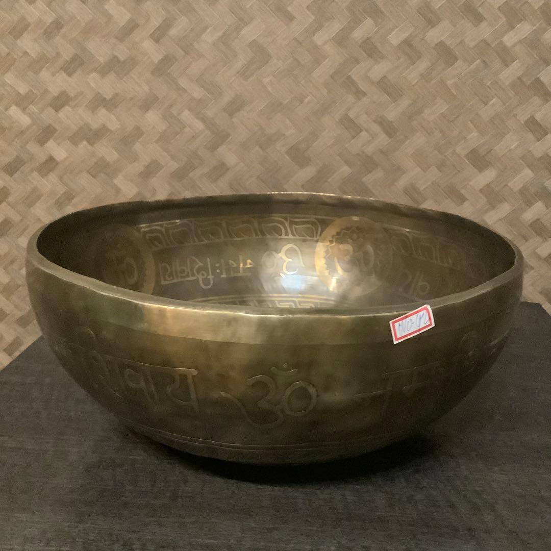 no42 チベット産 シンギングボウル　新品　サイババ　33cm 藤井風
