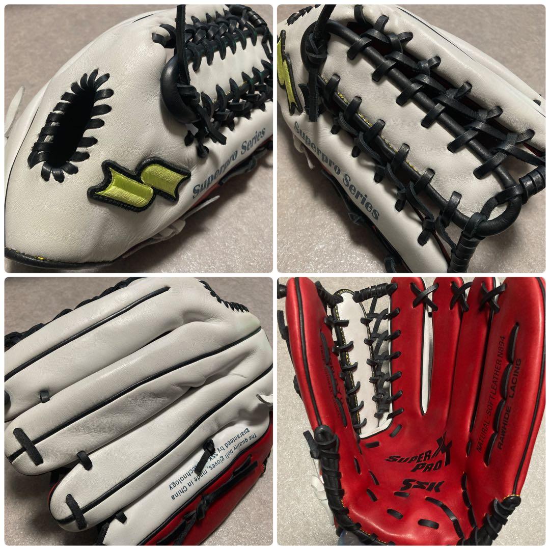 SSK エスエスケイ 一般 大人用 軟式 外野 野球 グローブ グラブ 状態良好