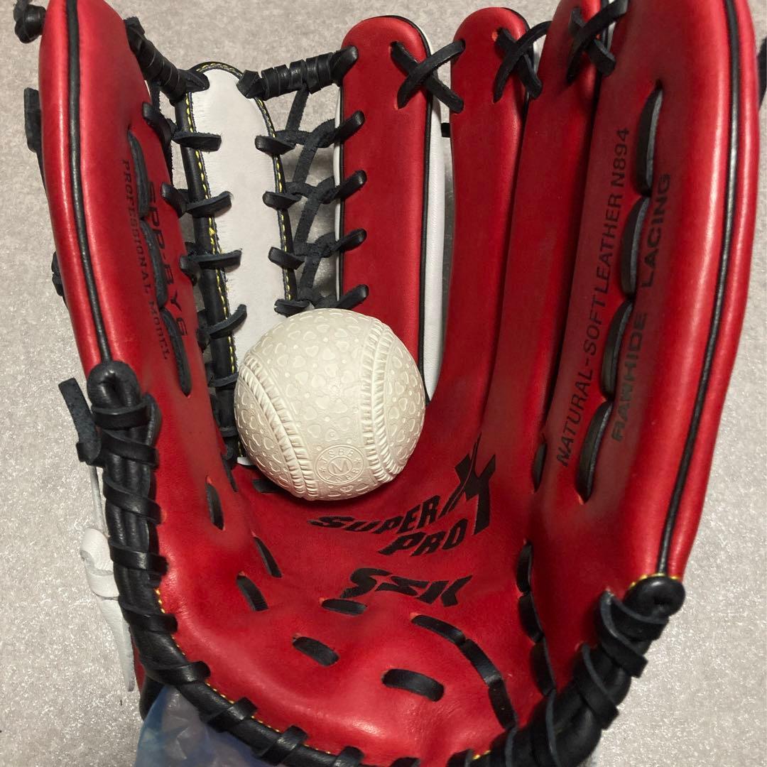 SSK エスエスケイ 一般 大人用 軟式 外野 野球 グローブ グラブ 状態良好