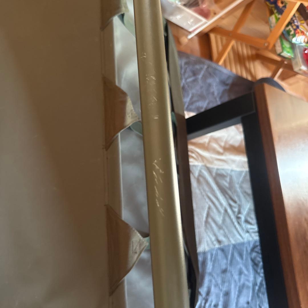 DOD ダークグリーン 二人掛けベンチ　着払い