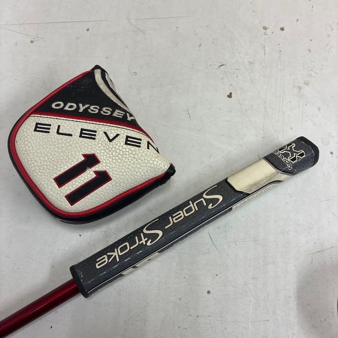 ODYSSEY ELEVEN パター ヘッドカバー付き