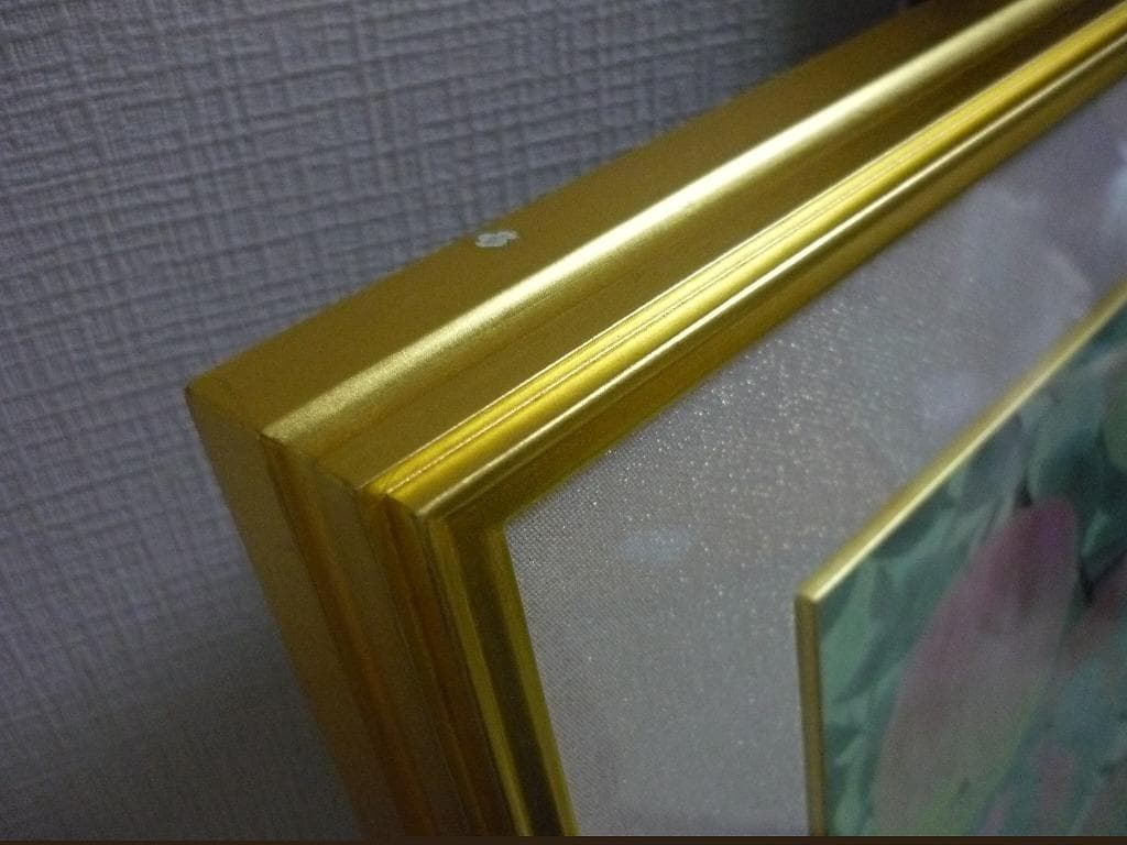 【真作】★絵画★那波多目功一　日本画6号　秋果　共シール　箱・黄袋入★L87