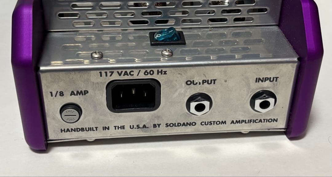 O*p様 SOLDANO SUPERCHARGER G.T.O. 真空管オーバー