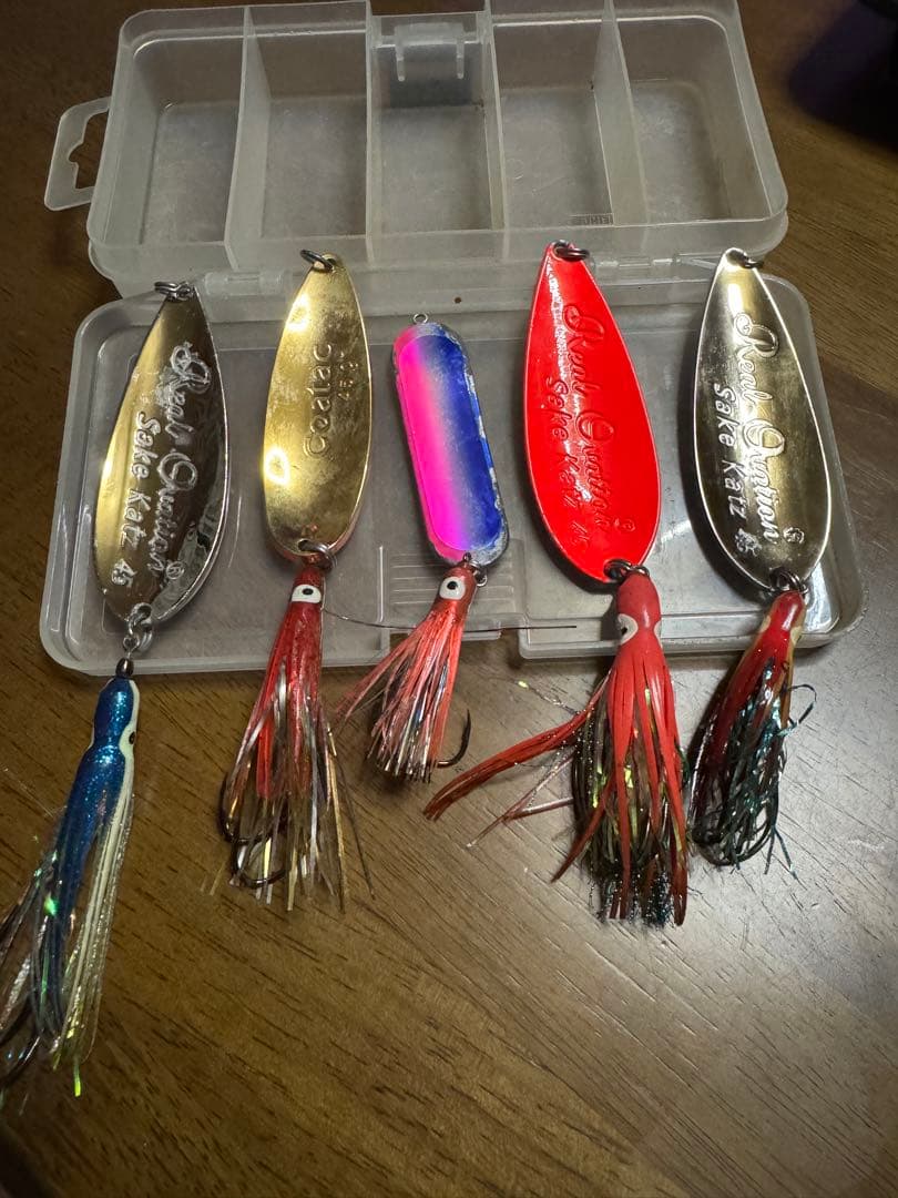 ソルティストak 130h ダイワ　アキアジ　鮭釣り