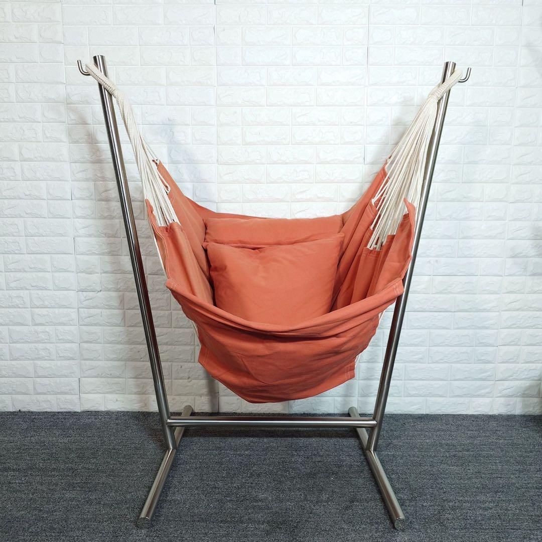 KOMFORTA ハンモックチェア 自立式 1人掛け ハンモック A076