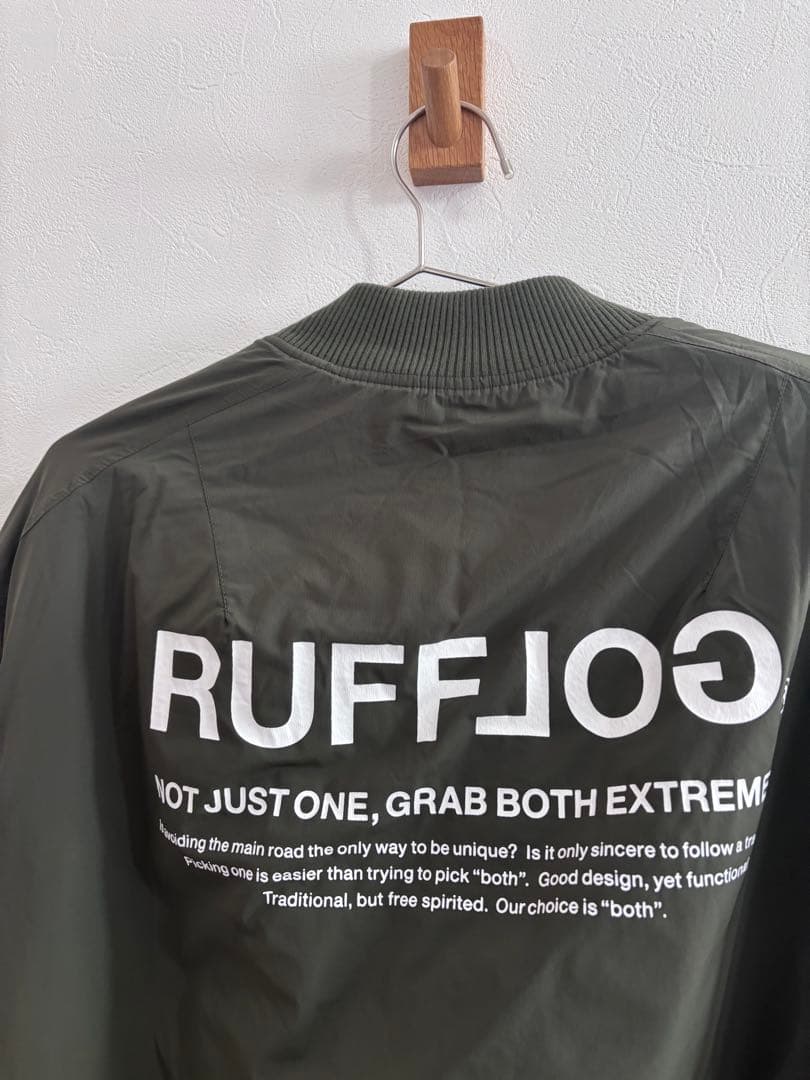 訳あり専用　ラフログ　ラフロッグ　軽量パファースタジアムジャケット　M