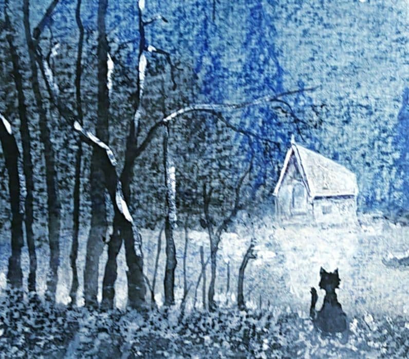 絵画 ★ 魔法のNicolaの世界★原画 ア−ト 風景画