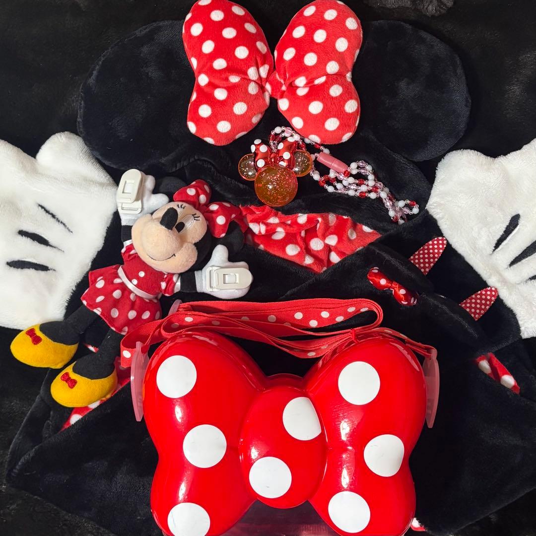 ミニー マフラーキャップ セット