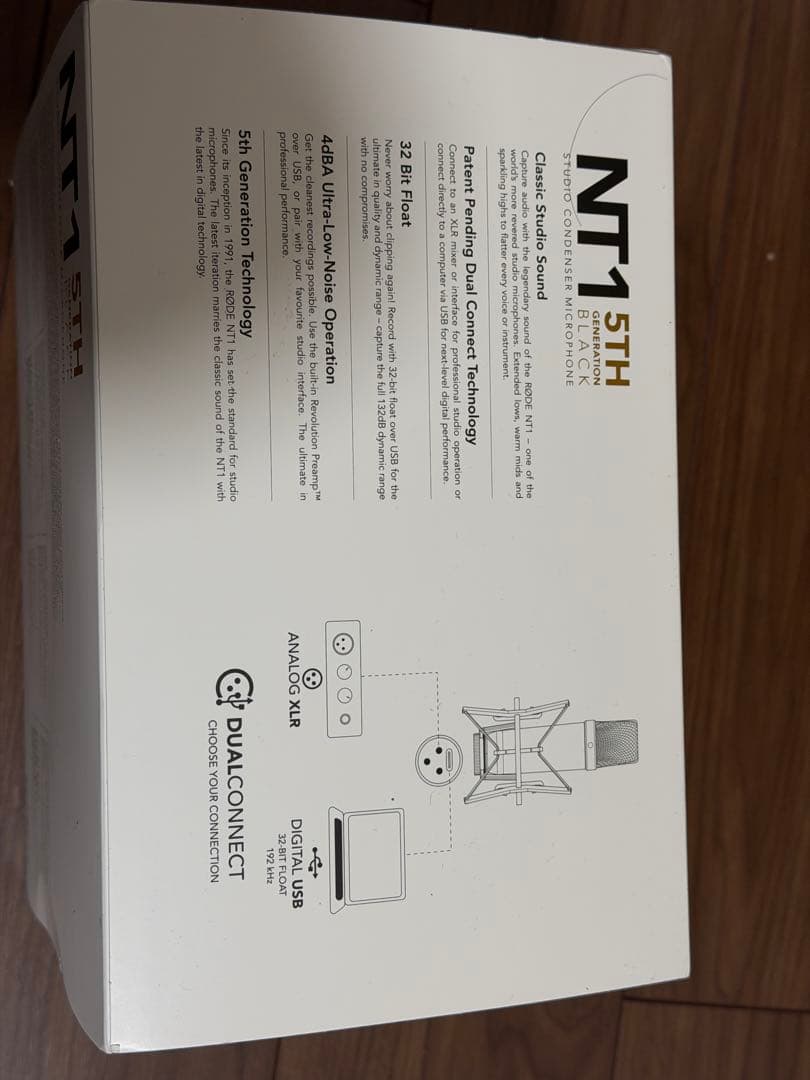 【美品】RODE NT1 5th Gen コンデンサーマイク 第5世代