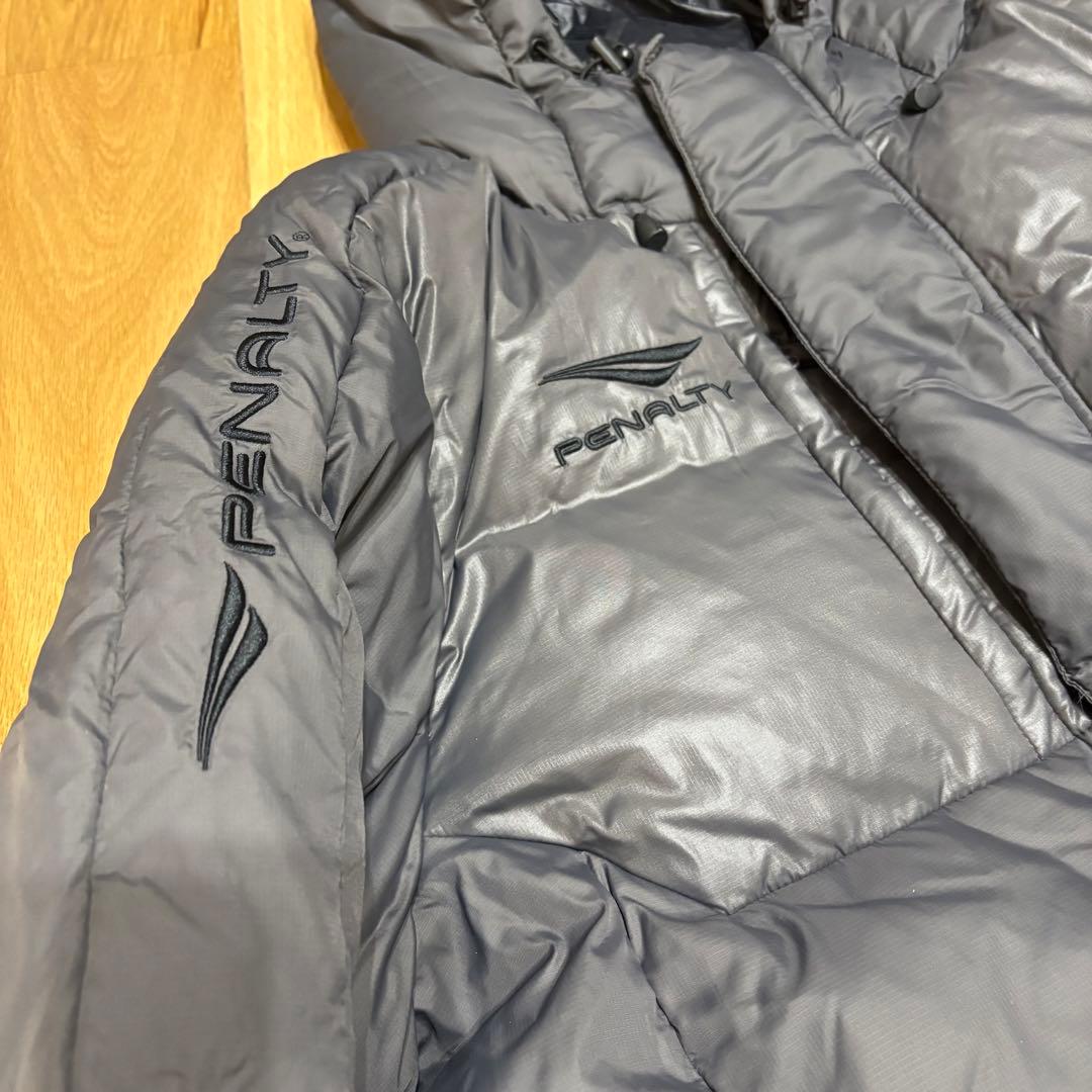 未使用級　ペナルティ penalty ダウンロングコート　サッカーベンチコート