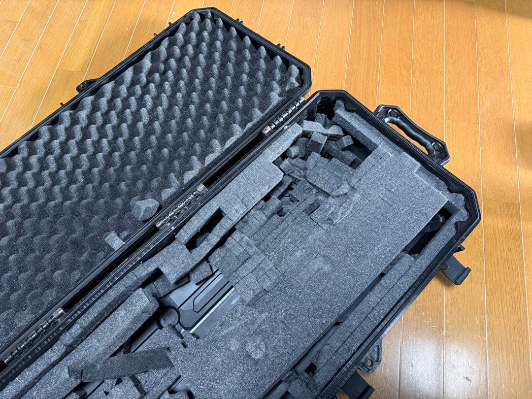 ライフルケース　ライフル　モデルガン　ハードケース　メーカー不明　ミリタリー