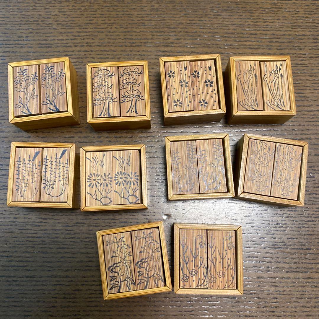 茶道　花月札フルセット　七事式