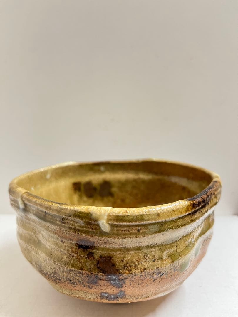 美濃焼の名工加藤勝之造 伊賀茶碗　絵唐津茶碗 で２点 ムギムギさん