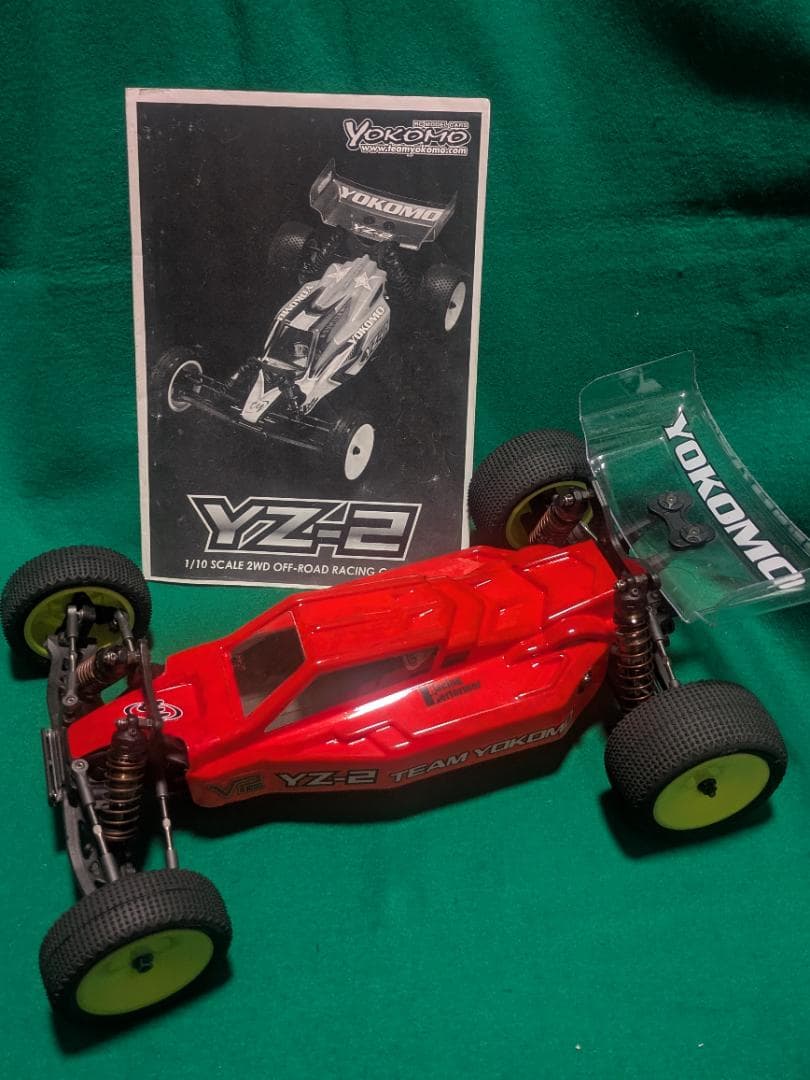 【取説付】ヨコモ YZ-2 2WDバギー 組立済み シャーシ 現状品