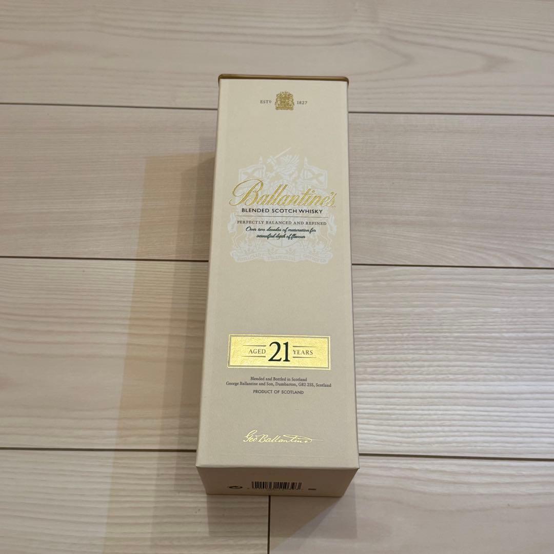 【新品未使用】Ballantine's/バランタイン21年 700ml