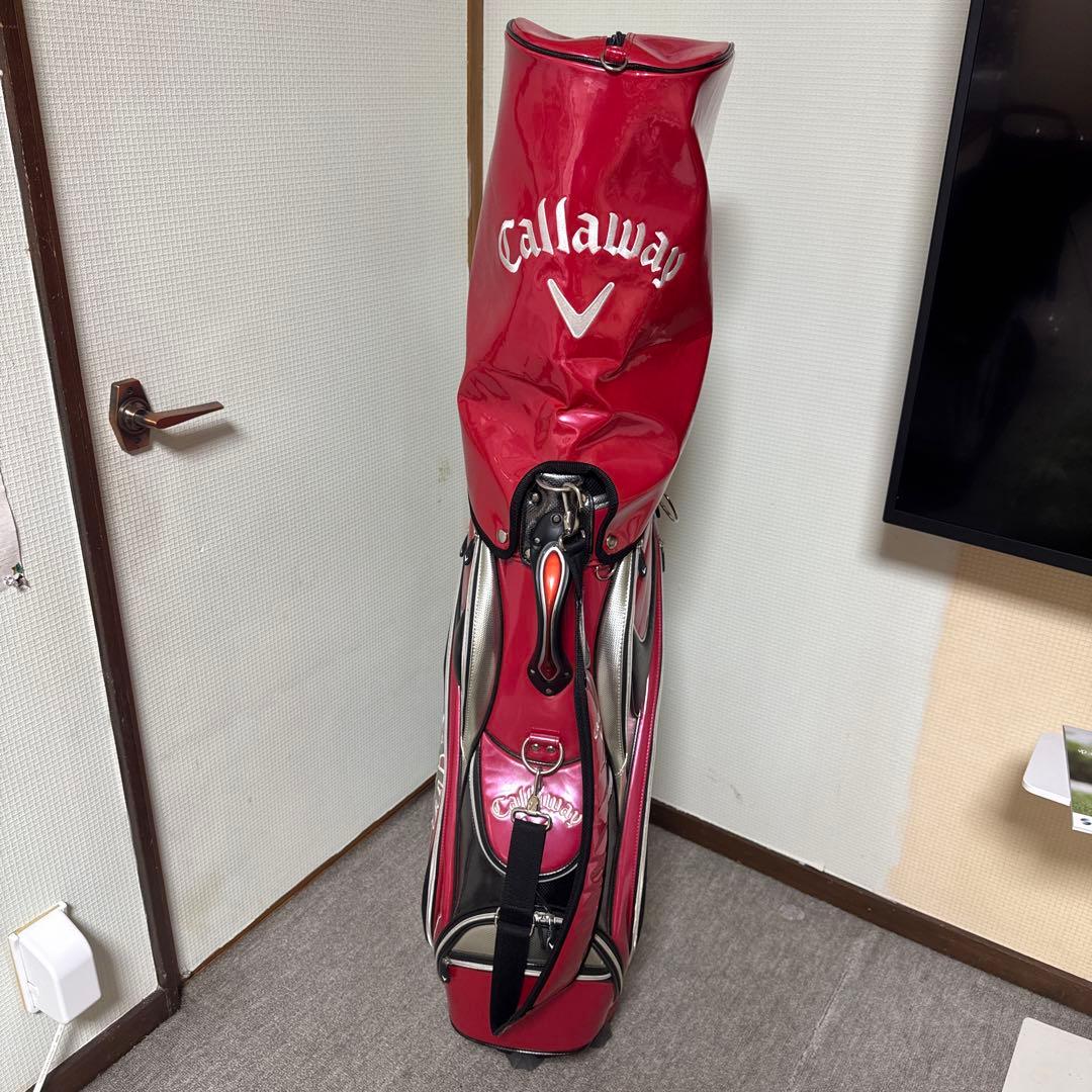 Callaway キャディバッグ 赤黒