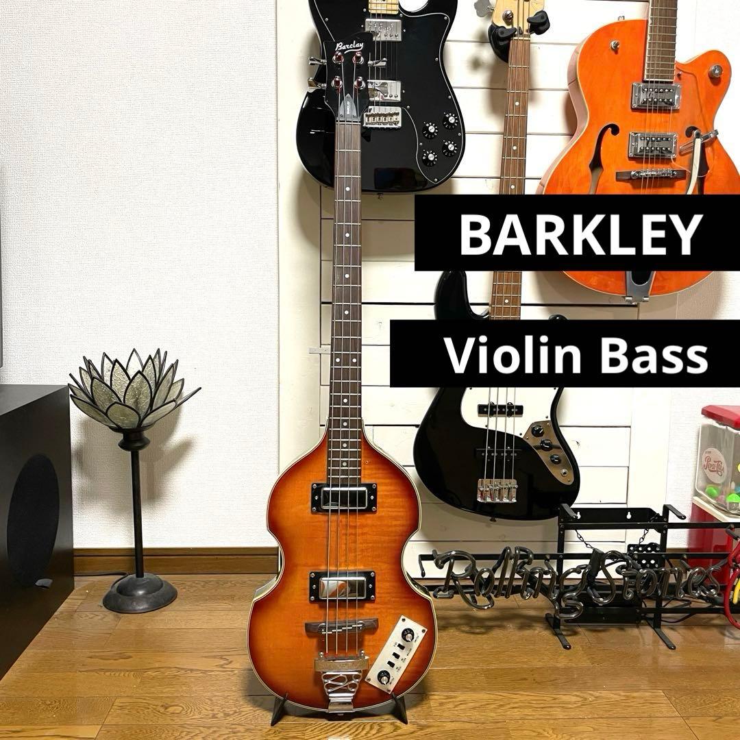 BARKLEY Violin Bass　バイオリンベース 音出しOK　バークレー