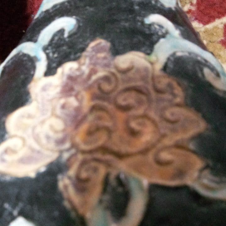 中国陶磁器　明法花　水注