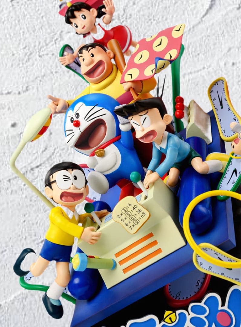 【新品】ドラえもん タイムマシン フィギュア 周年記念版 限定品