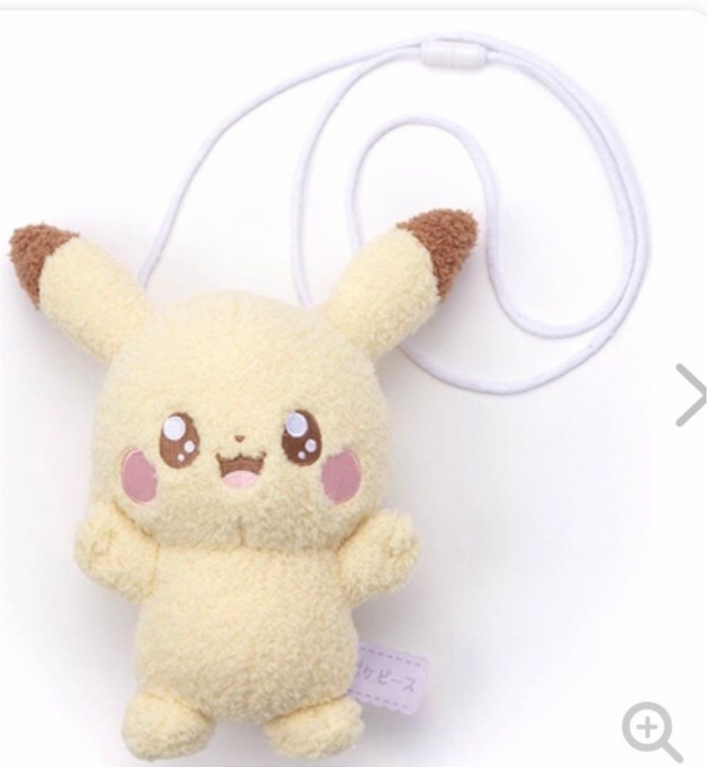 ポケモン ポケピース ぬいぐるみポシェット フェイスクッション 4点セット