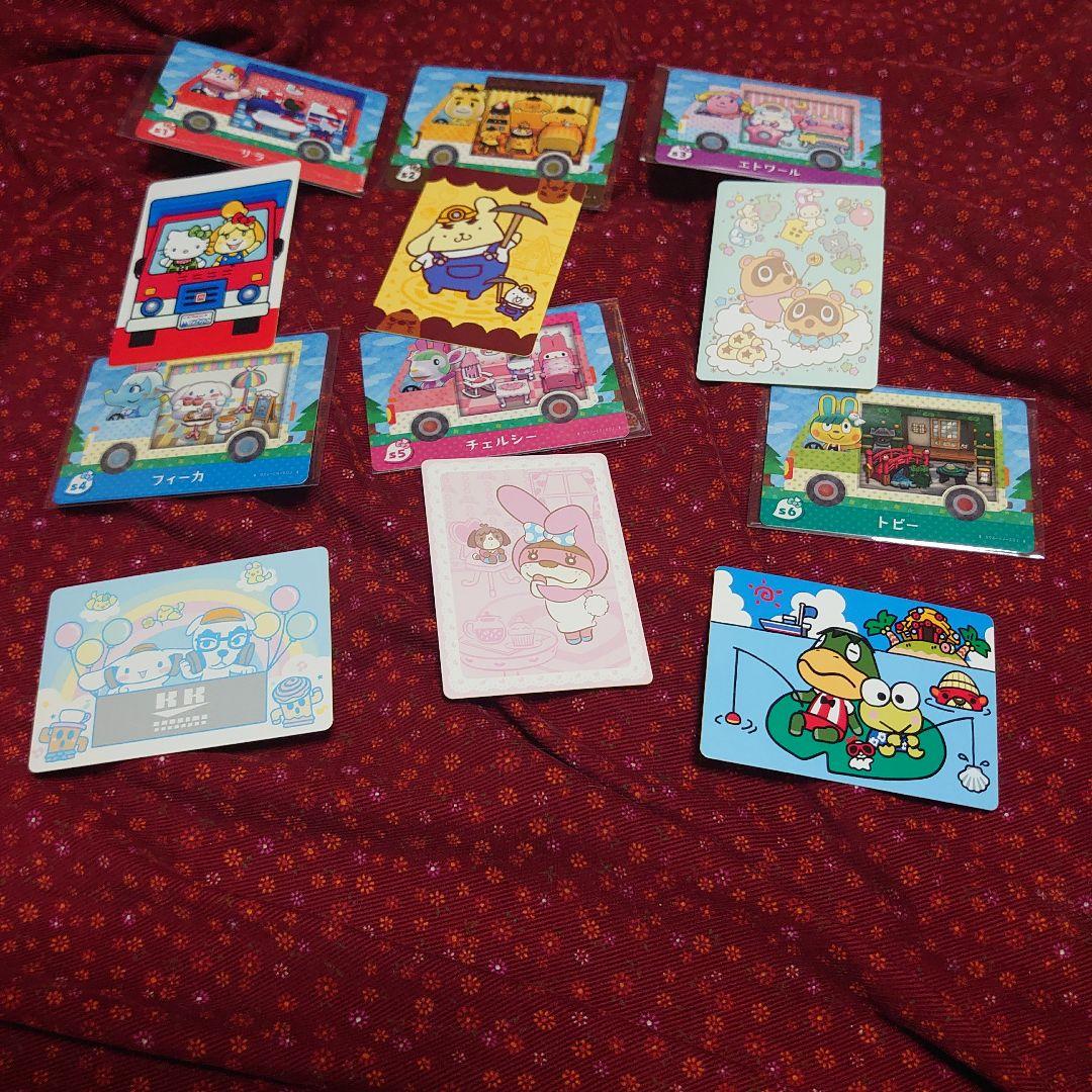 どうぶつの森 amiboカードとamibo4つ