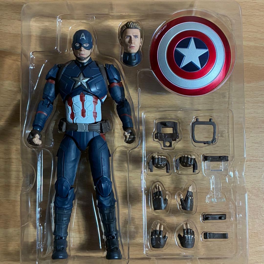 フィギュアーツ　アイアンマン　マーク46 キャプテンアメリカ　シビルウォー