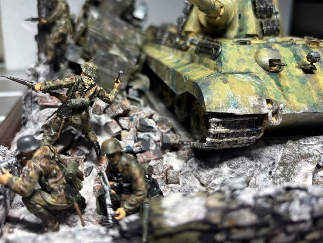 キングタイガー　M16ハーフトラック　歩兵