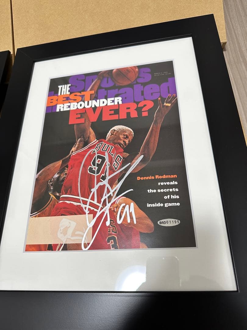 Dennis Rodman デニス ロッドマン Autographed サイン