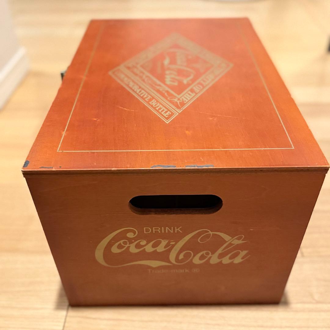 コカコーラ　25周年　木箱【ビンテージ】【昭和レトロ】