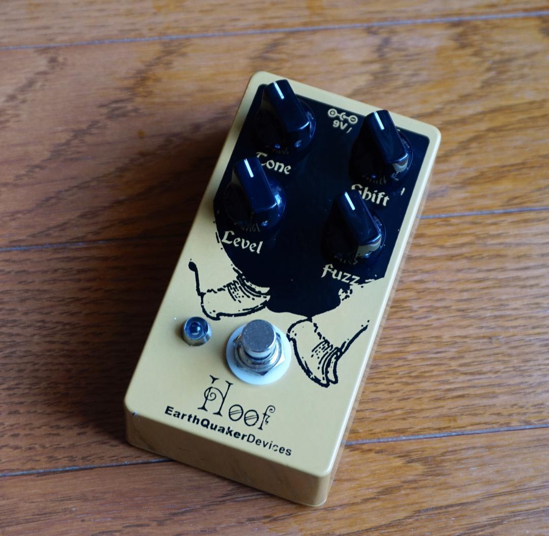 ギター earthquaker devices hoof fuzz