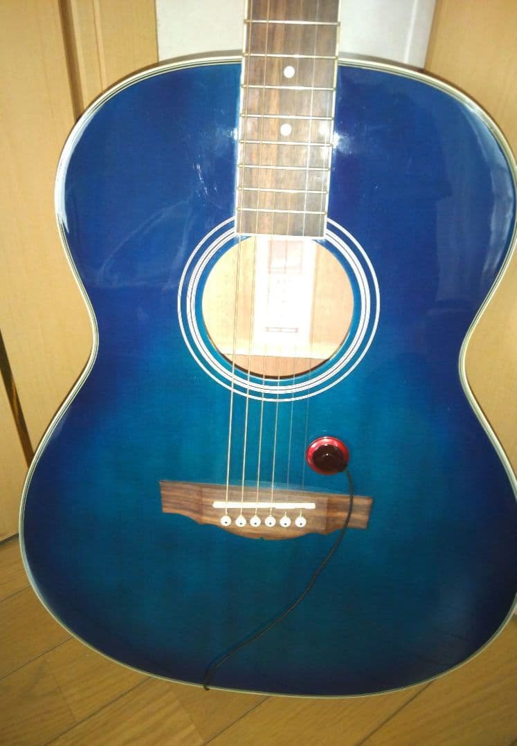 Ashton Acoustic Guitar アクアブルーアコギ 初心者に最適