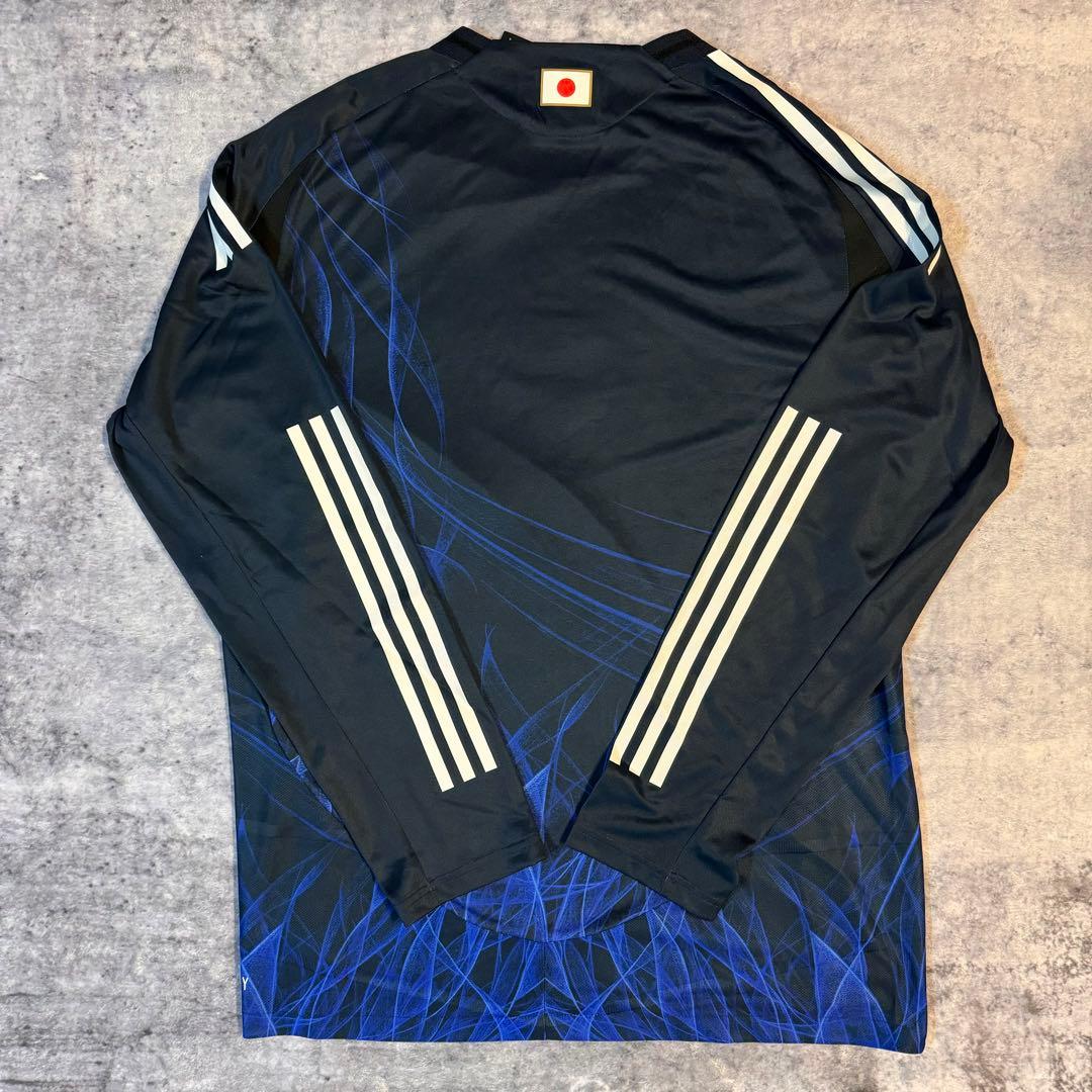 【レアサイズ】　サッカー　日本代表　ユニフォーム　オーセンティック　長袖