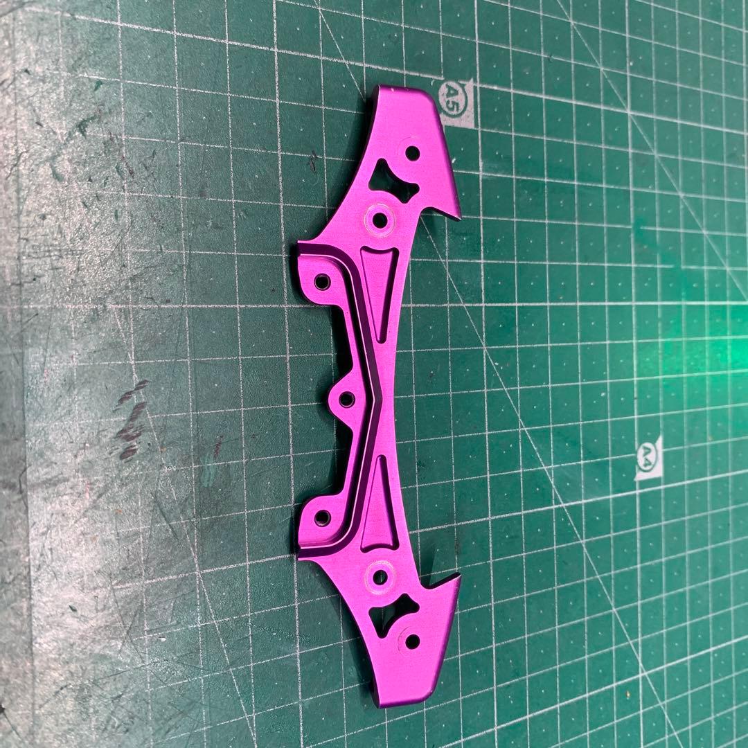 Overdose アルミバンパーラジコンパーツ 紫