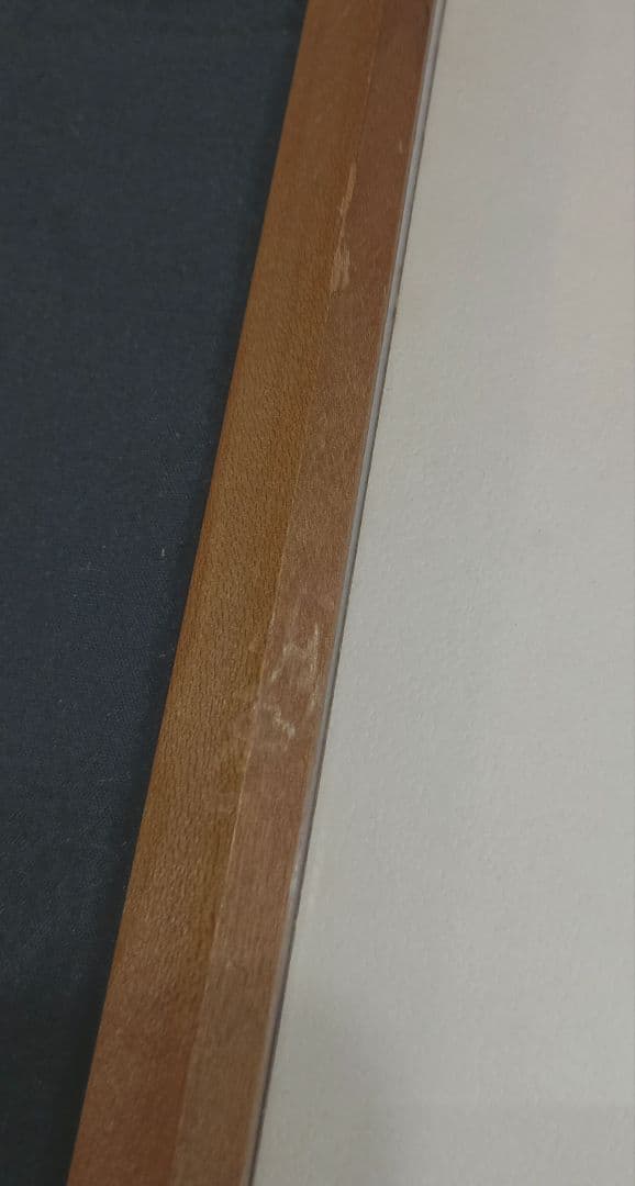 額装品　17世紀　J. ヴァン クーレン作　「西サハラの海岸線」　海図　大型作品