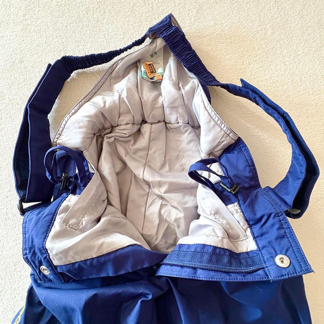 140 クリーニング済　スキーウェア　ブルー　上下　スイスナショナルチーム